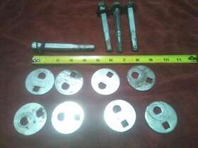 L6kpzb9-264315657637 Mevotech Set Of 2 Front Alignment Camber/caster Bolt Kit For Ranger Explorer