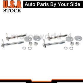 Motowld230614097715 Mevotech Supreme 2 Front Upper Alignment Cam Bolt Kit Fits Chevy S10 4wd 1.9l 1996 1995 1994
