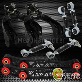 Lca-001 Mexykanbidder Fck Rck Toe-bk New Black Front Rear Camber Toe Arm Control Kit Civic Eg Del Sol Integra Dc2 Lca-001 Mexykanbidder Fck Rck Toe-bk New Black Front Rear Camber Toe Arm Control Kit Civic Eg Del Sol Integra Dc2