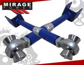 Ck-2011bl-854-f8 Miragepower2008 For 03-09 Nissan 350z 03-07 G35 Rear Jdm Adjustable Camber Control Arm Kit Blue