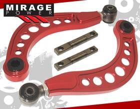 Ck-2014rd-681-a9 Miragepower2008 For 06-15 Civic Jdm Replacement Rear Upper Adjustable Camber Kit Control Arm Red