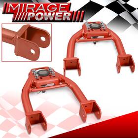 Ck-2016rd-659-i3 Miragepower2008 For 94-01 Integra Red Front Upper Tubular Control A-arm Camber Kit Ball Joints
