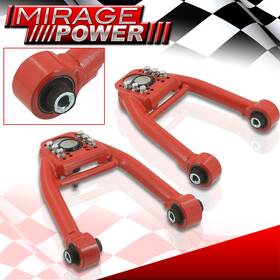 Ck-2017rd-287-l4 Miragepower2008 For 96-00 Civic Ek Em Jdm Red Front Upper Control Arm Suspension Camber Kit 2pc