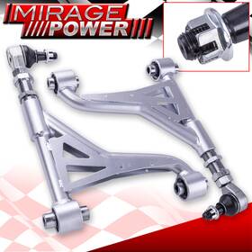 Ck-2020ch-833-d8 Miragepower2008 For 98-05 Gs300 Gs400 Gs430 01-05 Is300 Chrome Rear Upper Pillowball Camber Kit