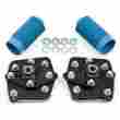 Mmcc0304 Maximum Motorsports 2003 2004 Mustang Cobra Caster Camber Plates Black Free Ship