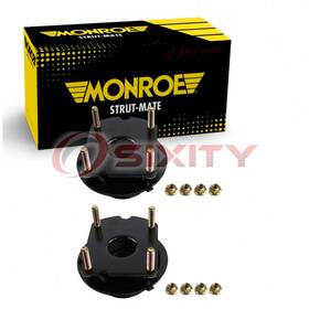 Monroe Shocks & Struts Strut-mate C420 41-27 2 Pc Front Suspension Mounts For 2011-2013 Ford Nf