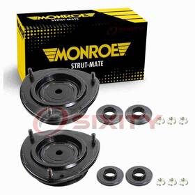 C569 Monroe Shocks & Struts Strut-mate 53-13 2 Pc Front Suspension Mounts For 2002-2007 Suzuki Lo