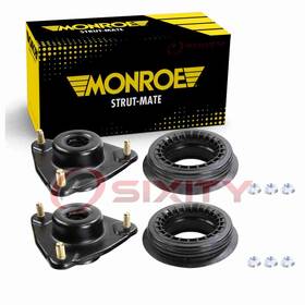 C614 Monroe Shocks & Struts Strut-mate 77-5 2 Pc Front Suspension Mounts For 2002-2007 Suzuki Lo