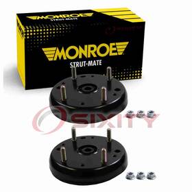 C633 Monroe Shocks & Struts Strut-mate 43-11 2 Pc Front Suspension Mounts For 2002-2005 Ford Mb
