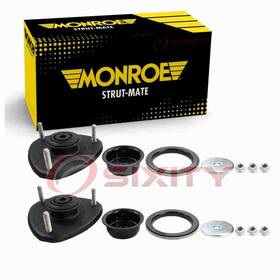 Sx-1vtc Monroe Shocks & Struts Strut-mate 2 Pc Front Suspension Mounts For 2007-2013 Acura Mdx Ln Sx-1vtc Monroe Shocks & Struts Strut-mate 2 Pc Front Suspension Mounts For 2007-2013 Acura Mdx Ln