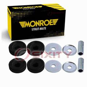 Sx-3vbh Monroe Shocks & Struts Strut-mate 2 Pc Rear Suspension Mounts For 1996-1999 Isuzu Lo