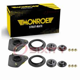 Sx-7pk4 Monroe Shocks & Struts Strut-mate 2 Pc Front Suspension Mounts For 1999-2009 Pontiac Vp
