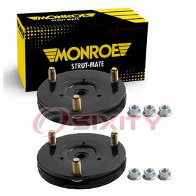 Sx-a2v4 Monroe Shocks & Struts Strut-mate 2 Pc Front Suspension Mounts For 2004-2012 Chevrolet Wn