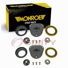 Sx-s5t5 Monroe Shocks & Struts Strut-mate 2 Pc Front Suspension Mounts For 2000-2005 Cadillac Hc