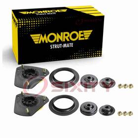 Sx-wh54 Monroe Shocks & Struts Strut-mate 2 Pc Front Suspension Mounts For 1997-2005 Chevrolet Rj