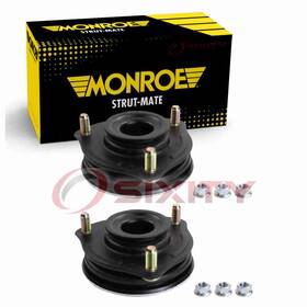 Sx-z395 Monroe Shocks & Struts Strut-mate 2 Pc Front Suspension Mounts For 2006-2011 Acura Csx Oe