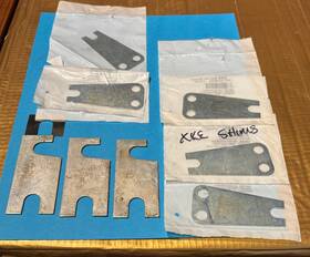 Dp-116 Moog C28427 All Jaguar Models Xke 9 Pcs Camber Castor Fulcrum Shims C15153