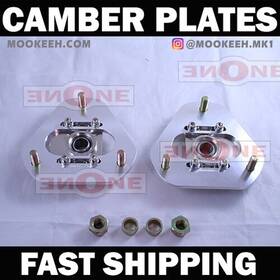 100-000-000-566 Mookeeh Mk1 Top Camber Plates 90-94 Mitsubishi Eclipse Without The Bearing