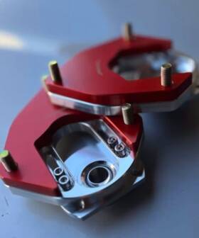 Mk1-13acc-fcp-mg Mookeeh Mega Series Adjustable Camber Plates For 13-17 Honda Accord