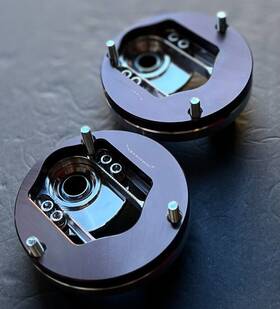 Mk1-e90-fcp-dd Mookeeh Double Decker Adjustable Camber Plates For Bmw E90 E92
