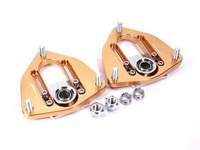 Mk1-evo9-fcp-se Mookeeh Super Extended Adjustable Camber Plates For Mitsubishi Lancer Evo 7 8 9