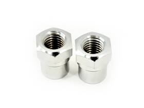 Mk1-lscpn14 Mookeeh 3 Sets Long Sleeve Camber Plate Strut Mount Mounts Center Nuts M14 X 1.5 Threads