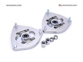 Mk1-vel-fcp Mookeeh Extended Range Adjustable Camber Plates For 12-16 Hyundai Veloster