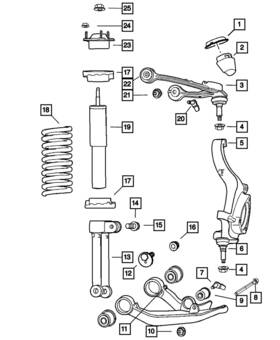 6508907aa Mopar Genuine Hex Head Bolt And Washer Mounting