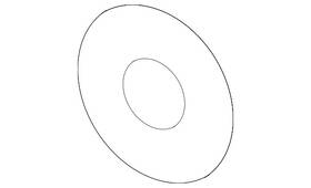 54559-1la1a Nissan Genuine Lower Control Arm Washer