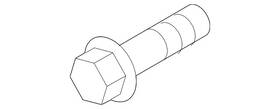 54580-1la2b Nissan Genuine Rear Lower Control Arm Bolt