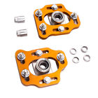Ntog7d Maxpeedingrods Adjustable Camber Plates For Ford Mustang Front Coilover Strut