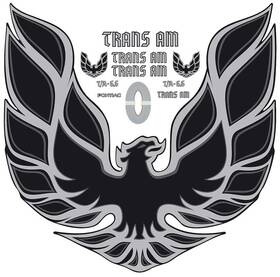 F12428 Phoenix Graphix 1976-78 Platinum Bandit Trans Am Kit