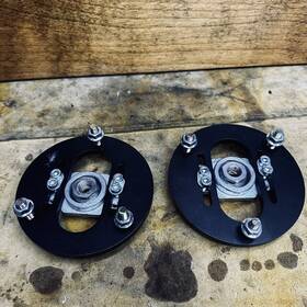 Sw0124 Qms Pillowball Front Camber Plates Strut Mount Bmw E34 Blemished