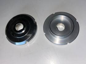 Rd9604 Rally Design 2.25 Inch Adjustable Coil Over Spring Top Cap With 19mm D Hole Rd9604 Rally Design 2.25 Inch Adjustable Coil Over Spring Top Cap With 19mm D Hole
