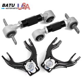 Ltb002-bk-us Rastp Lca011-eg-bk For Honda Civic 92-95 Acura Integra 94-01 Black Camber Kit Front Arm Adjustable