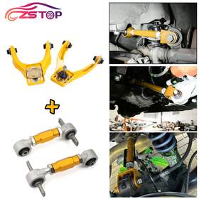 Lca011-ek-go Rastp Ltb002-go Front Upper Control Arms Rear Camber Adjustable Kit For 1996-2000 Ek