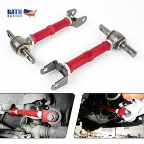 Ltb007-red-us Rastp 2x Adjustable Rear Control Camber Arm Fit For H Nda Civic 01-05 A Ura Rsx 02-06
