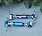 Rck-001-nc Neo Chrome Billet Aluminum Adjustable Rear Camber Kit For Civic
