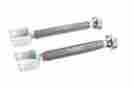 Rcns-0300hc Voodoo 13 Rear Camber Arms Hard Clear Grey For 2003-08 Nissan 350z Infiniti G35