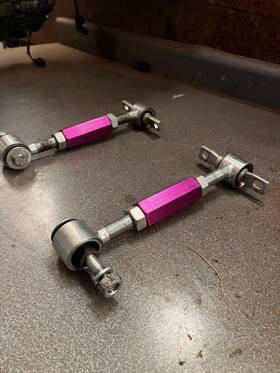 Ck-2201bl-584-s6 Rdt Honda Civic Del Sol Integra Ef Eg Ek Dc Jdm Rear Adjustable Camber Kit