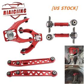 Cr049-rd-2d Riaiciing Cr005 Cr051 Lower Control Arm Front And Rear Camber Kit For 1996-2000 Honda Civic Ek Aluminum