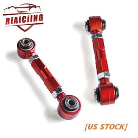 Cr054-rd-2d Riaiciing Adjustable Rear Toe Rod Arms Kit Spherical Bearings For 02-06 Mitsubishi Lancer