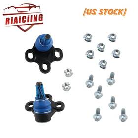 Otp012-bk-2d Riaiciing New Lower Ball Joint Front Camber Adj Fits 2016-2020 Honda Civic X Fc Fk Si Rs