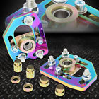 Sdd-cbkpltfm90rb Speed Daddy For Ford Mustang Pair Front Adjustable Plates Neo