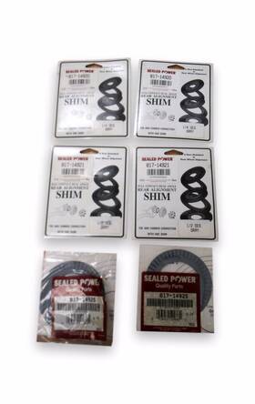 817-14921 Sealed Power 743161387060 Steering Camber Rear Alignment Shim Kit Lot Of 6 817-14925 817-14920