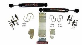 8204 Skyjacker Dual Steering Damper Kit With Black Max For 2007-2017 Jeep Wrangler Jk