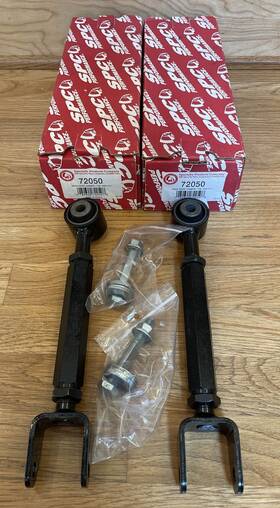 Spc Performance 082642720508 2 Rear Camber/toe Arm Kit For G35 350z Altima Maxima-read-ships Fast