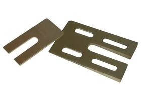 4.4600 Spc Performance 10474 Ma Bz Spring Shims 2.5x5x4 Deg. 6 Weight - Lb