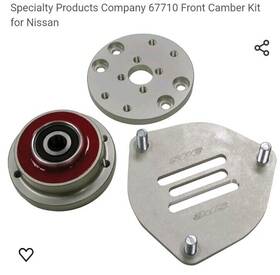 67710 Spc Performance Fits Nissan 240sx Front Camber Correction Strut Mount