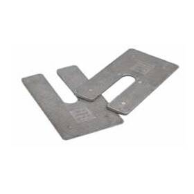 10442 Specialty Products Aluminum 2.5 Inch X 5 Truck Axle Shims Set Of 6
